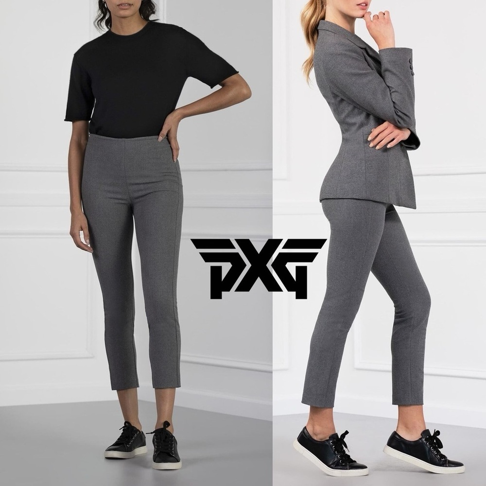 PXG Parsons Xtreme Golf Women’s Fitted Pants Gray Golf Office